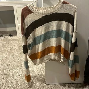 stripped sweater